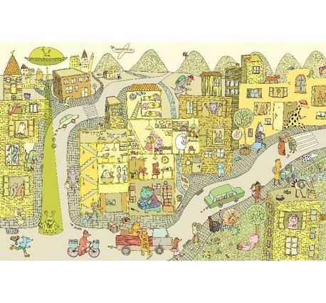 奇幻小鎮大發現：【無字繪本視覺思考學習套組】（全三冊）（附贈0~9歲分齡導讀學習手冊）